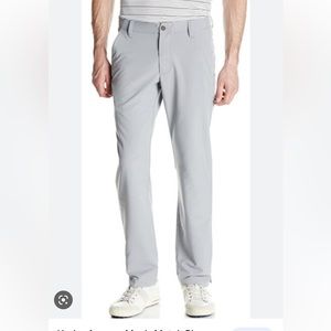 Under Armour Men’s Match Play Golf Pants Gray Straight Leg